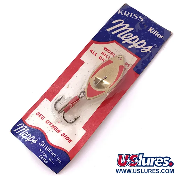 Mepps Kriss 3 Spinnare, Guld, 7g, Vintage, #3936