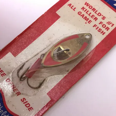 Mepps Kriss 2 Spinnare, Guld / Röd, 5g, Vintage, #3937