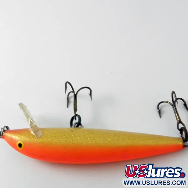 Rapala Countdown Wobbler, Orange / Guld, 12g, Balsa, #3948
