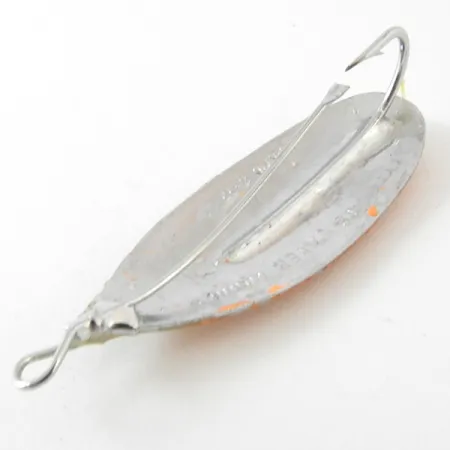 Johnson Weedless Silver Minnow Skeddrag, Orange, 6g, Försilvrad, #3951