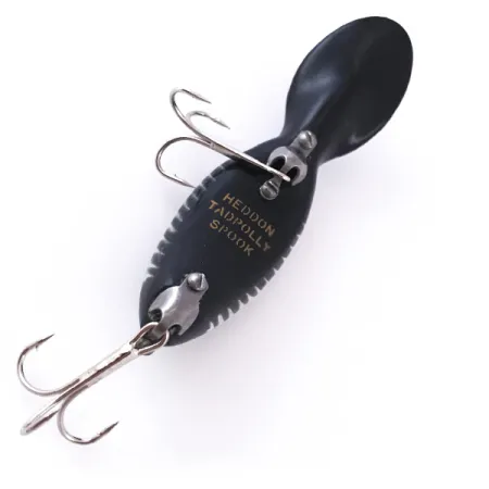 Heddon Tadpolly Wobbler, Svart, 10g, Djupgående Sked, #3963