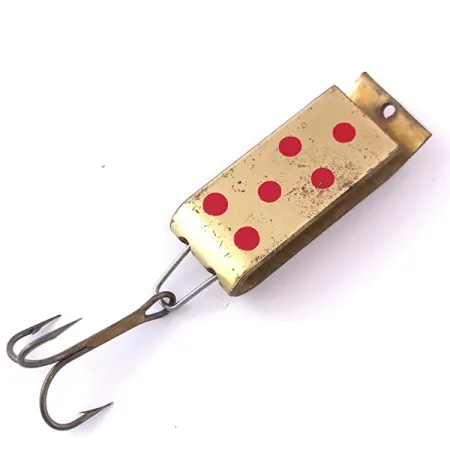 Jake's Lures Lil Jake, Guld / Röd, 9g, Skeddrag #3969