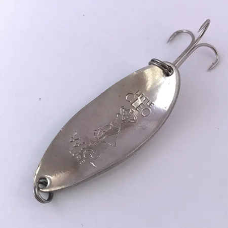 Seneca Little Cleo (Hula Girl) Skeddrag, White Pearl/Nickel/Green, 14g, #3975