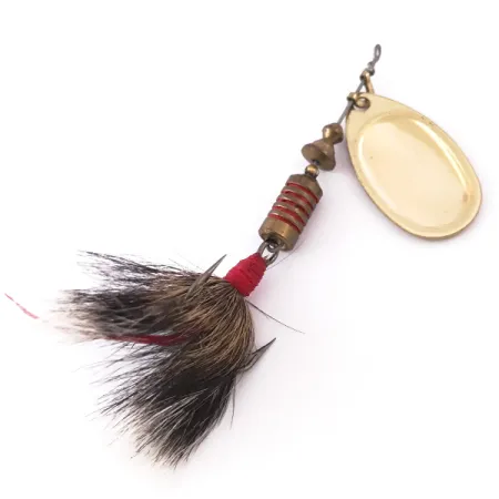 Mepps Aglia 3 Spinnare, Mässing, 7,3g, Ekorrsvans, #3979