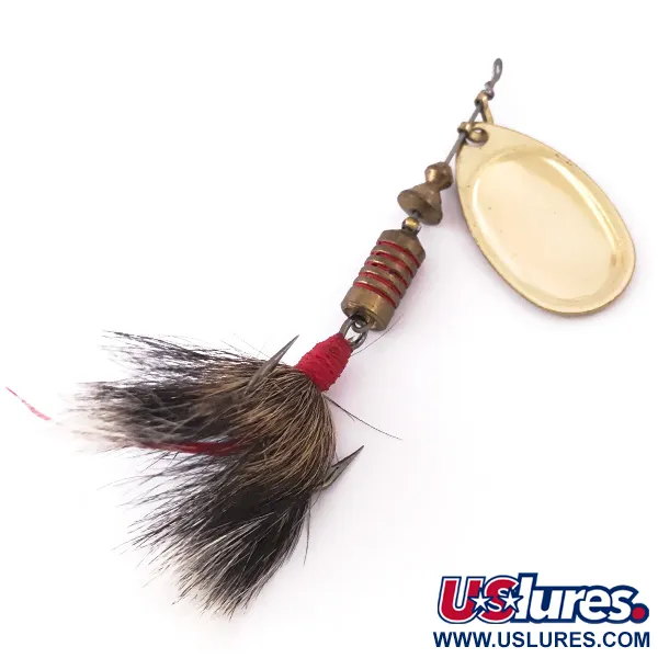 Mepps Aglia 3 Spinnare, Mässing, 7,3g, Ekorrsvans, #3979