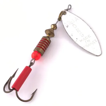 Mepps Aglia Long 2 Spinnare, Nickel, 7.4g, Pilblad, #3981