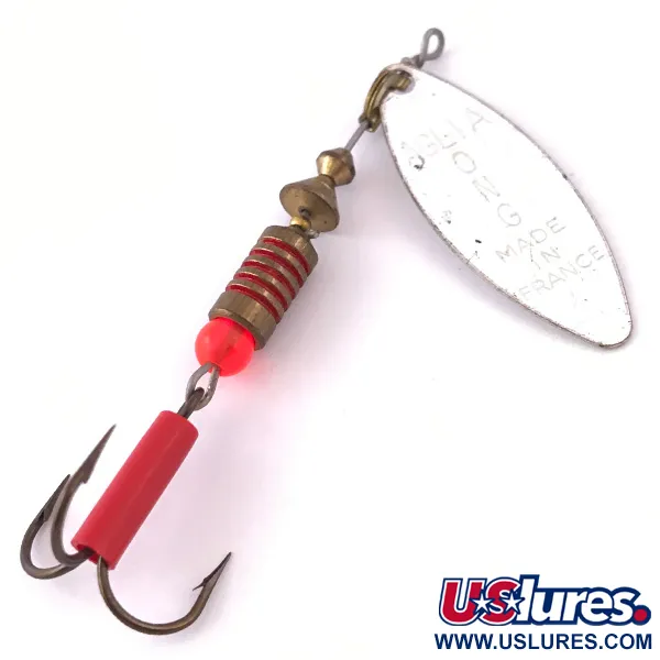 Mepps Aglia Long 2 Spinnare, Nickel, 7.4g, Pilblad, #3981