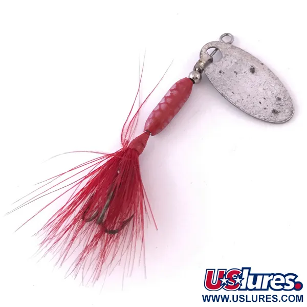 Worden’s Original Rooster Tail 0 Spinnare, Nickel / Röd, 1.77g, #3991
