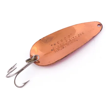 Nebco FlashBait 266 Skeddrag, Koppar/Röd UV, 10g, Hamrad, #3998