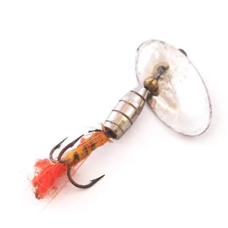 Panther Martin Zavorra con Mosca Spinnare, Nickel, 2g, Fluga, #4015