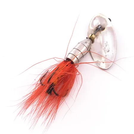 Panther Martin Zavorra con Mosca 6 Spinnare, Silver, 6g, Fjäder, #4028