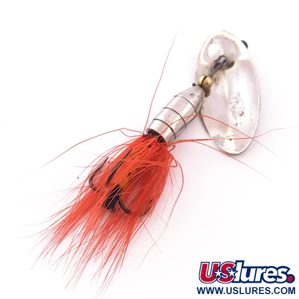 Panther Martin Zavorra con Mosca 6 Spinnare, Silver, 6g, Fjäder, #4028