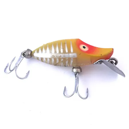 Heddon River Runt Wobbler, Gul, 6g, Metallsked, #4059