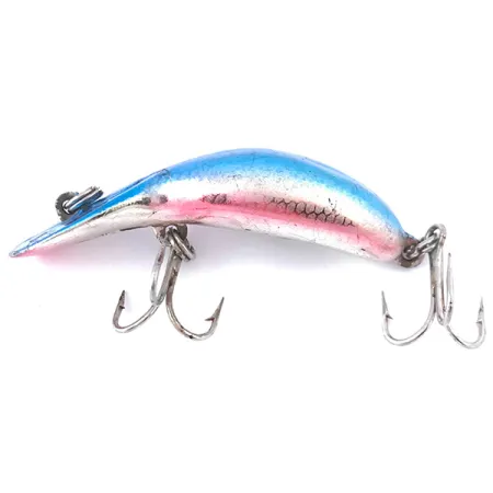 Heddon Tiny Tadpolly Wobbler, Light Blue / Silver, 6g, sjunkande, #4061
