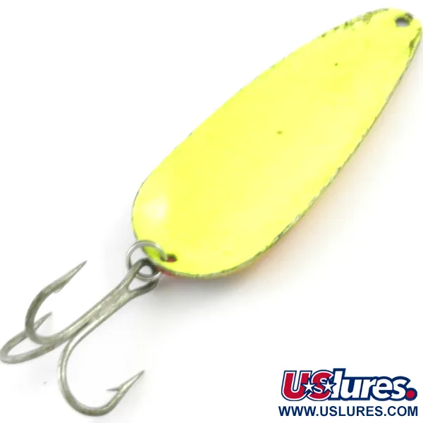 Boss Lures Boss Spoon UV Skeddrag, Firetiger UV, 19g, USA-Made, #4071
