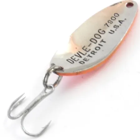 Eppinger Dardevle Devle Dog 7900 Skeddrag, Red/Nickel, 7g, USA, #4081