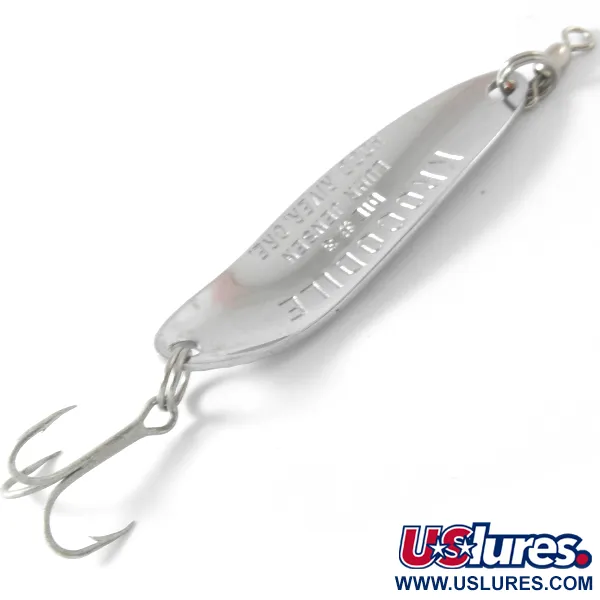 Luhr Jensen Krocodile Die #3 UV Skeddrag, Hamrad Nickel, 9g, #4089