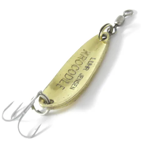 Luhr Jensen Krocodile Skeddrag, Guld, 9g, Prismatisk Folie, #4091