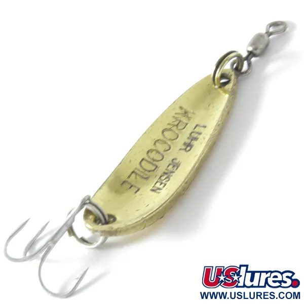 Luhr Jensen Krocodile Skeddrag, Guld, 9g, Prismatisk Folie, #4091