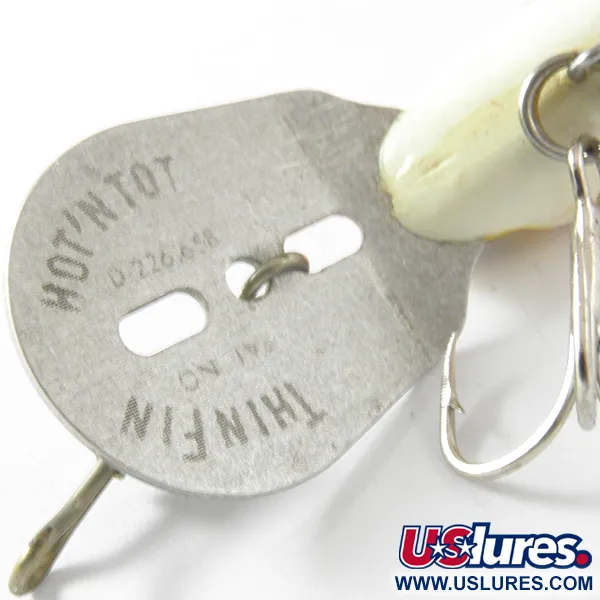 Storm Hot'N'Tot Thin Fin Wobbler, Röd / Vit, 6,5g, USA, #4103