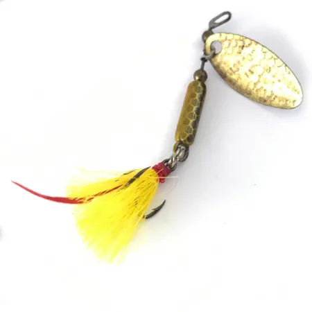 Cotton Tail Spinnare, Guld/Gul, 5cm, Fjäderdrilling, #4119
