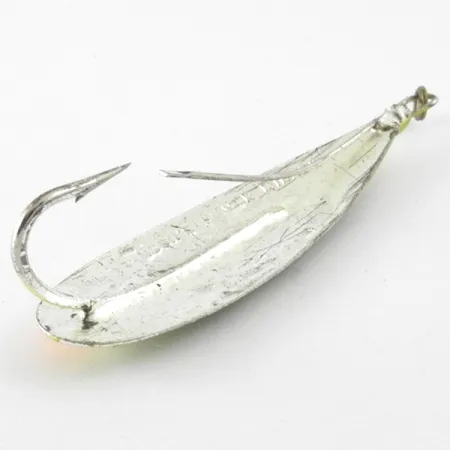 Skeddrag Weedless Johnson Silver Minnow, Orange/Grön/Nickel, 12g, #4134