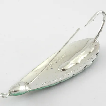 Weedless Johnson Silver Minnow Skeddrag, Abborre/Silver, 9g, Silverpläterad, #4135