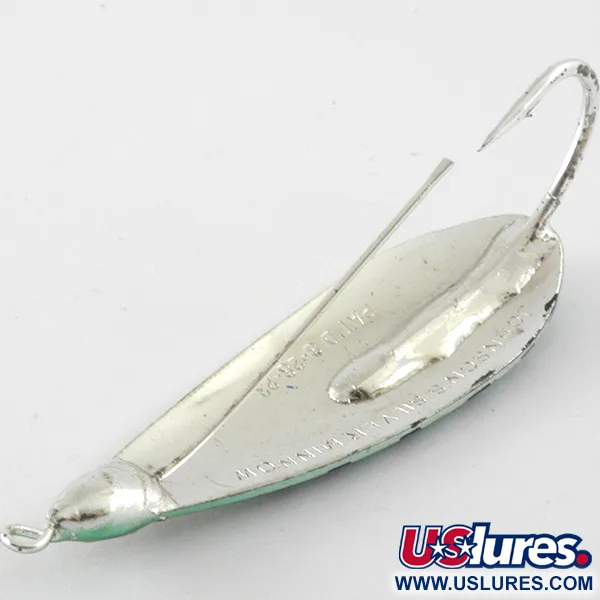 Weedless Johnson Silver Minnow Skeddrag, Abborre/Silver, 9g, Silverpläterad, #4135