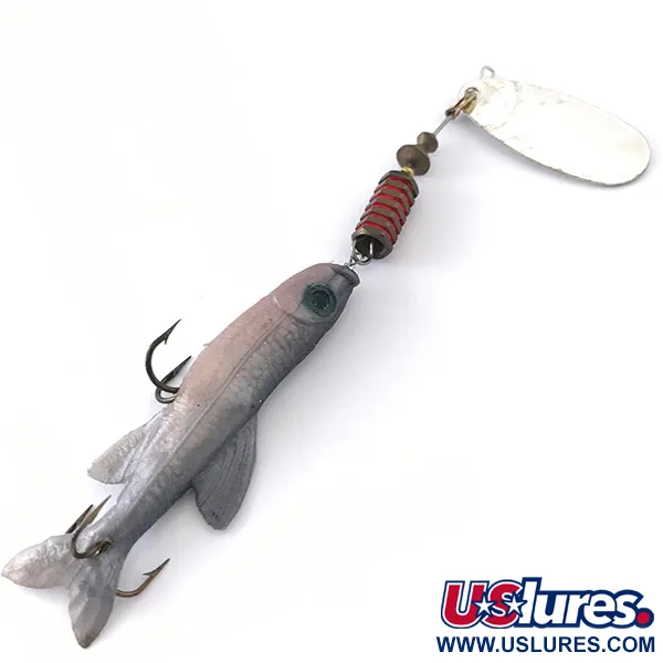 Mepps Comet Mino 4 Spinnare, Silver, 12g, Gummifisk, #4144