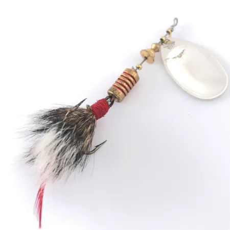 Mepps Aglia 3 dressed Spinnare, Silver, 7.3g, Ekorrhår, #4146