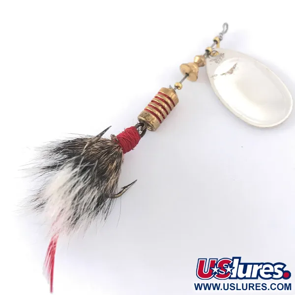 Mepps Aglia 3 dressed Spinnare, Silver, 7.3g, Ekorrhår, #4146