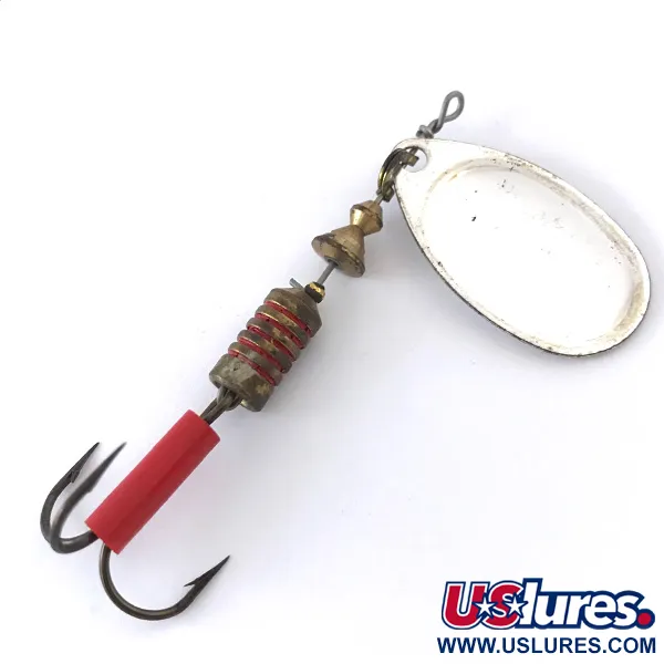 Mepps Aglia 3 Fishing Hot Spot Spinnare, Silver / Vit, 7g, #4148