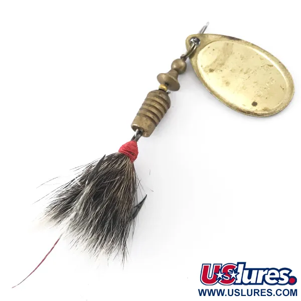 Mepps Aglia 3 Spinnare, Guld, 7,3g, Ekorrhår, #4149