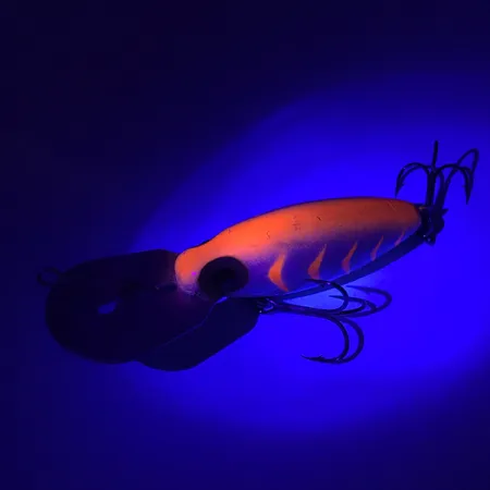 Storm Hot'N'Tot Thin Fin UV Wobbler, Vit/Röd UV, 12g, Metallsked, #4163