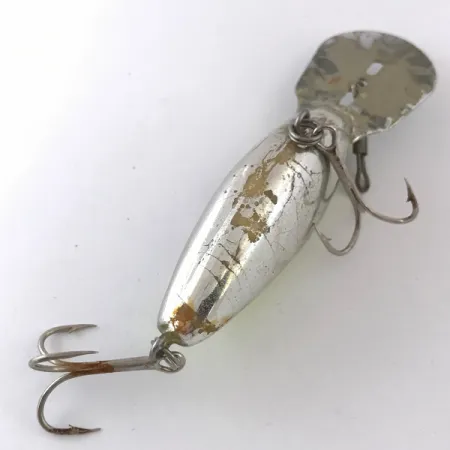 Storm Hot'N'Tot Thin Fin Wobbler, Silver/UV-Grön, 12g, Metallsked, #4164