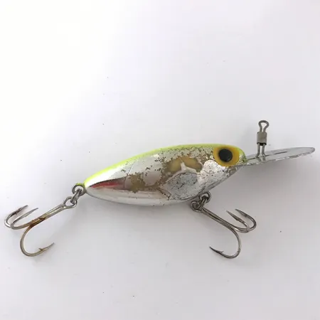 Storm Hot'N'Tot Thin Fin Wobbler, Silver/UV-Grön, 12g, Metallsked, #4164