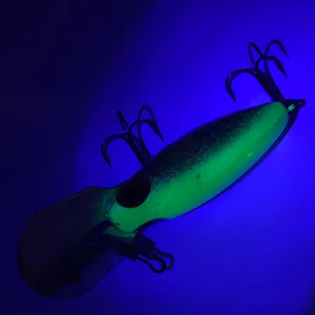 Storm Hot'N'Tot Thin Fin Wobbler, Silver/UV-Grön, 12g, Metallsked, #4164