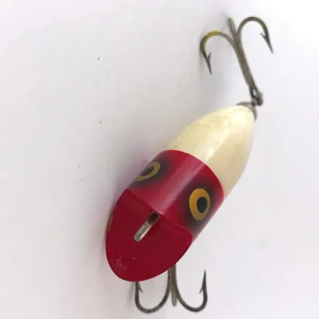 Heddon Tiny Lucky 13 Ytbeten, Röd/Vit, 5.5g, Fjällmönster, #4167