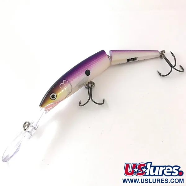 Rapala Jointed Deep Husky Jerk 12, Purple, 14g, Svävande, #4189