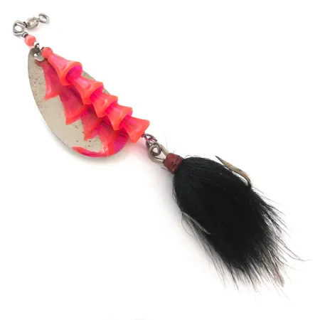 Luhr Jensen Tee Spoon Skeddrag, Guld/Nickel/Rosa, 17g, Fjäderkrok, #4198