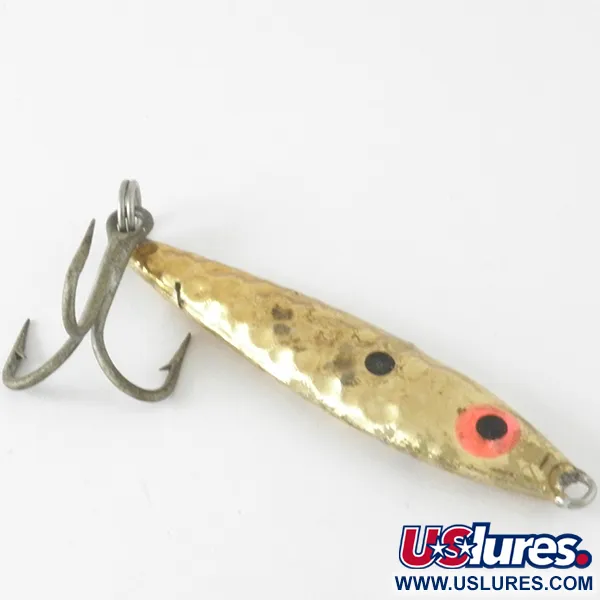 Mann's Mann-O-Lure Hammered Skeddrag, Hammered Gold, 17g, #4221
