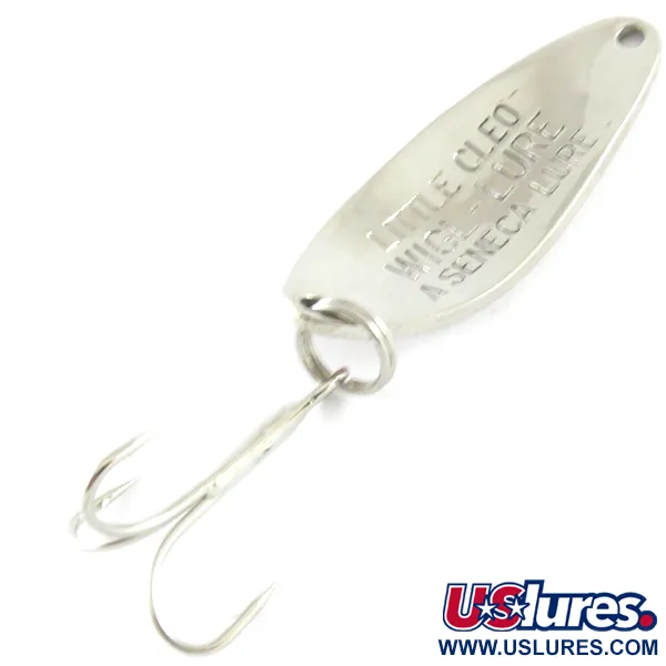 Seneca Little Cleo Skeddrag, Nickel / Röd, 7g, Vintage, #4224