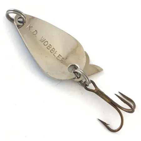 Acme K.O. Wobbler Skeddrag, Nickel / Blå, 3,5g, Sonic Flipper, #4236