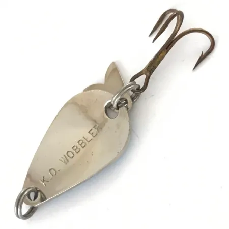 Acme K.O. Wobbler Skeddrag, Nickel/Röd, 3.5g, Sonic Flipper, #4237