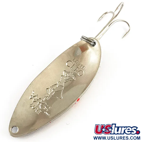 Seneca Little Cleo (Hula Girl) Skeddrag, Vit/Brun/Röd/Nickel, 14g, #4248