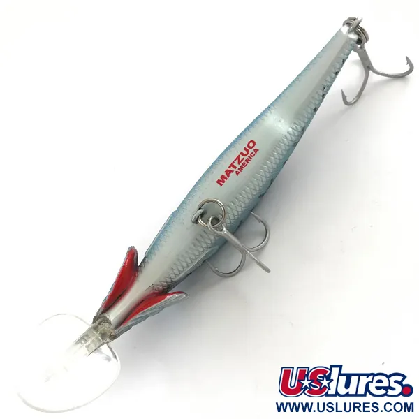 Matzuo Kinchou Minnow Wobbler, Blue Perch, 17,7g, Rassel, #4253