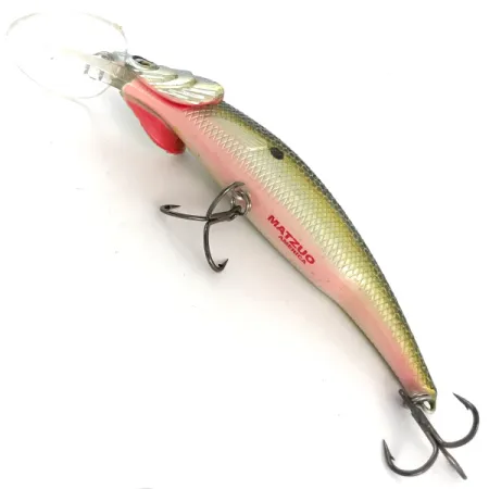 Matzuo Kinchou Minnow Wobbler, Gädda, 17,7g, Rassel, #4254