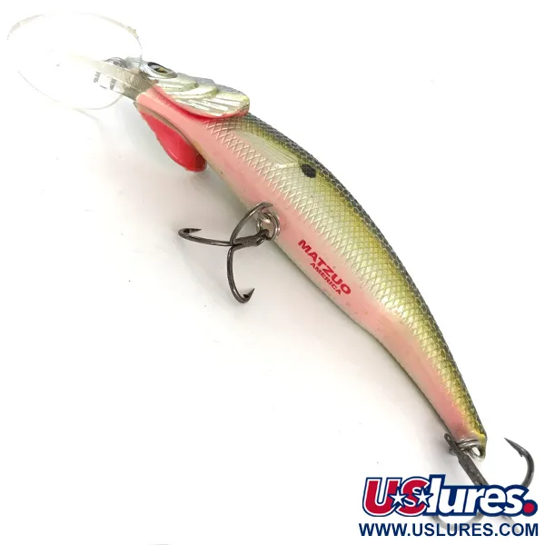 Matzuo Kinchou Minnow Wobbler, Gädda, 17,7g, Rassel, #4254