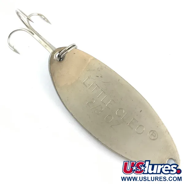 Acme Little Cleo Skeddrag, Nickel / Blå, 17g, Mässingskropp, #4269