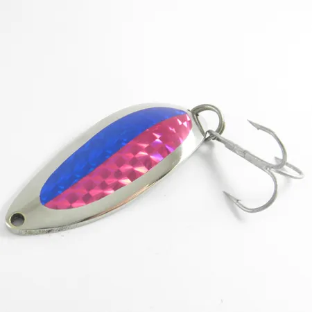 Luhr Jensen Little Jewel Skeddrag, Nickel/Blå/Rosa, 21g, #4295